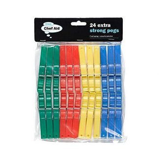 24-PLASTIC-PEGS-CARAMARINE-Chef-Aid-24-Extras-Strong-Plastic-Pegs-221371