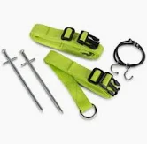 dometic storm tie down kit green 9120000389