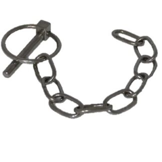 Linch Pin 6mm Diameter Pin + Chain (stainless steel) P1110/50SS