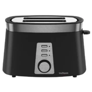 Via Mondo  240v toaster 920w black QQ95069BB