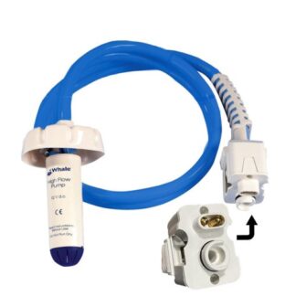 Whale WaterMaster EP1622 12V High-Flow Submersible Water Pump for Caravans and Motorhomes
