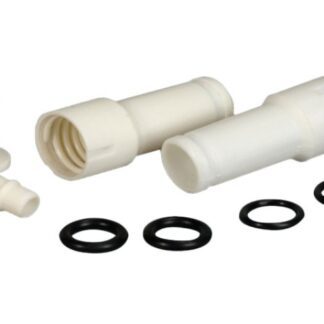 Shower Hose Connectors White For Elegance Taps AS5149