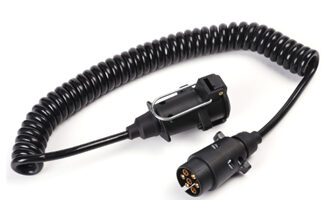 Cable Trailer Extension MF 7 Pin Curly 3.5M