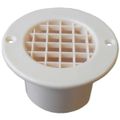 75 mm Mesh Floor Vent off white (7075100)