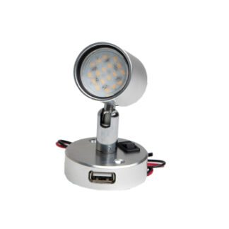 Frilight Mini Tube Light c/w USB Aluminium