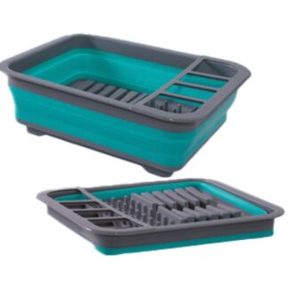 Collapsible Dish Rack with Drainer HW5001