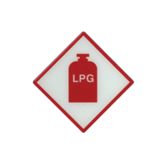 Self-Adhesive Tufflex LPG Sticker  LPG11