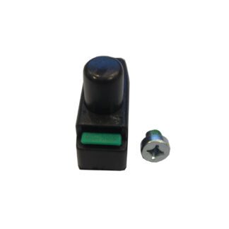 Door Lock Complete Black/Grey (M1) D538
