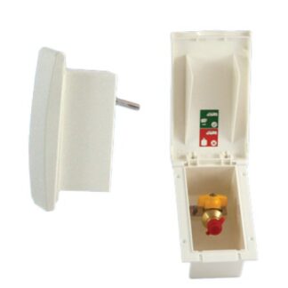 WHITE TND GAS OUTLET BOX  PO683