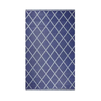 Piazza Outdoor Rug (Navy Cream) GW370
