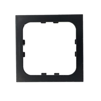 PO326 - C-LINE 1 Way Faceplate H/GL/BLACK