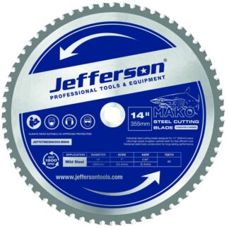 jefferson 14" 355mm steel cutting blade JEFTCSW355-BS66