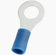 W4 ring terminal 6mm blue pack of 3 A0018735