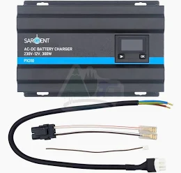 AC-DC battery charger (c/w cables & connectors) PX310-KIT