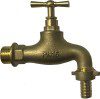 tap brass bibcock with 1/2" hose adaptor 1323