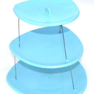 Fozzils Think Flat 3 Tier Party Plates