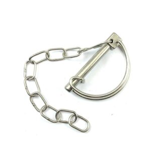 stainless steel linchpin & chain (10mm)    P1098