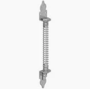 gate return springs 8" (200mm) zinc plated  4242