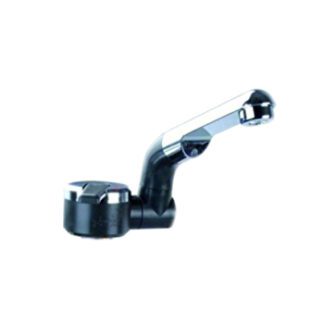 Budget Worktop Tap L/H 34mm (M1) Base  .12mm Hose Tail>>> W421
