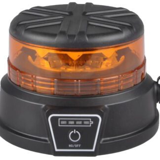 LED BEACON WARNING LIGHT RECHARGEABLE MAGNETI  843