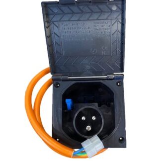 prewired black mains inlet BC18031