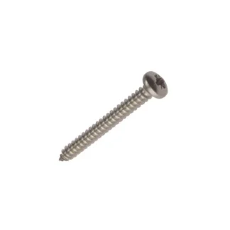 W4 No10 x1" Stainless Steel Pan Head Tapping Screw 37724 A0019041