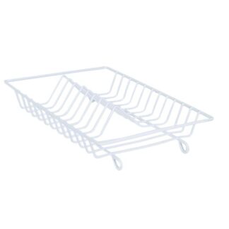 mini white wire dish drainer  MI355