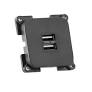 C-LINE TWIN USB SOCKET -2X5V 1.5A PO268