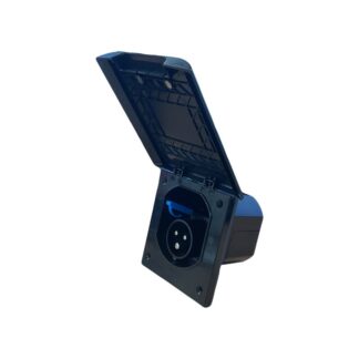 PO160 Element Line Black CEE Mains Inlet